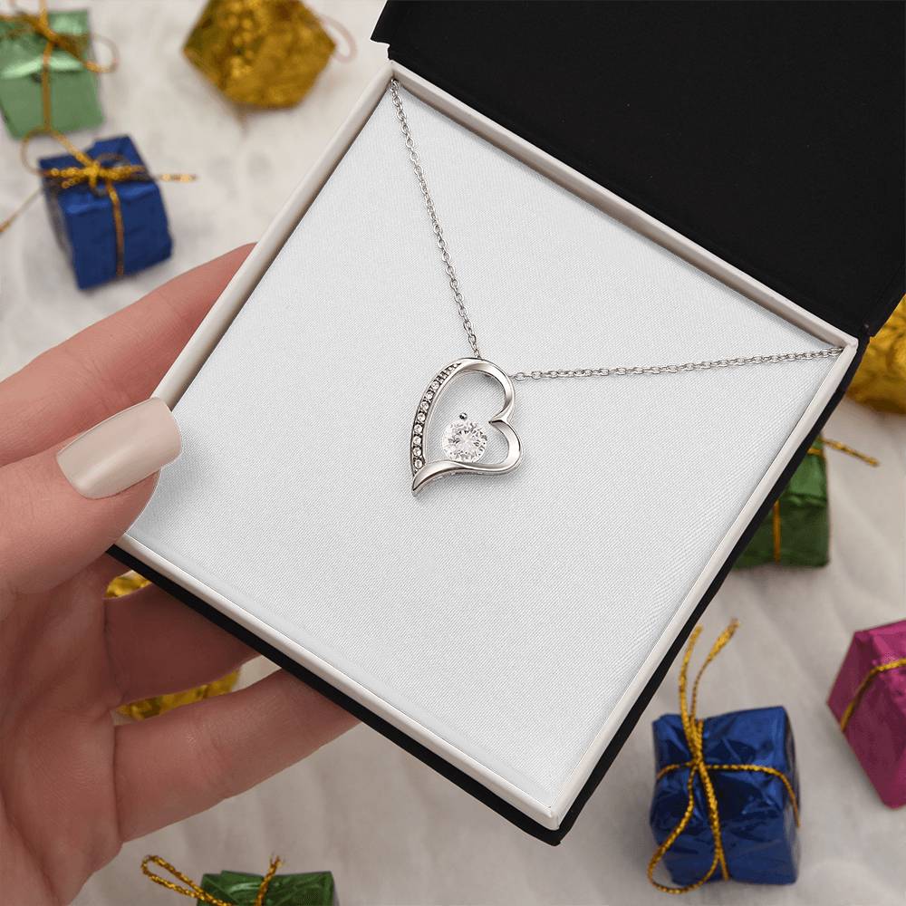 To My Daughter - The Proudest Moment Forever Love Necklace