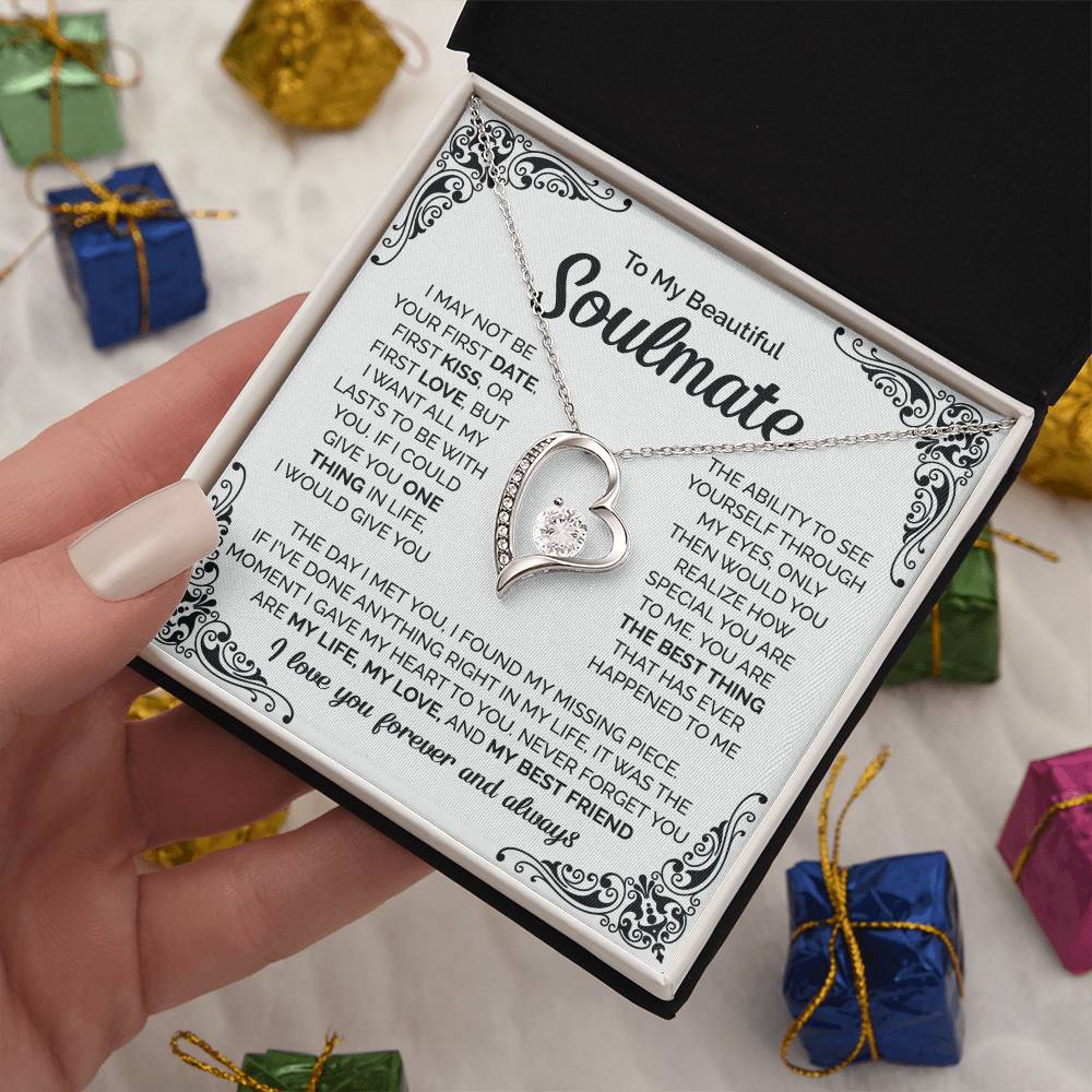 You Are My Life, My Love, And My Best Friend - Forever Love Necklace
