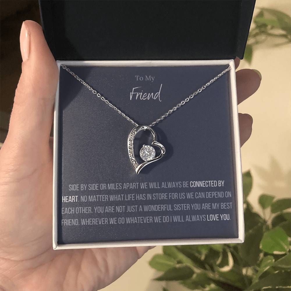 The Forever Love Necklace To My Friend Forever Love Necklace