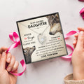 To My Daughter Never Forget Necklace 1 Forever Love Necklace