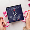 To My Girlfriend - Would You Realize How Special You Are To Me. Forever Love Necklace