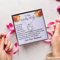 To My Wife I Love You For Being You Necklace 1 Forever Love Necklace