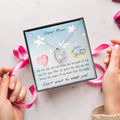 Dear Mom Can't Wait To Meet You! Forever Love Necklace