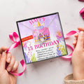 Birthday Necklace For Her Customize Birthday Necklace Birthday Necklace Pendant 13Th Birthday Necklace Gift Birthday Necklace Gift Forever Love Necklace