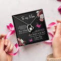 To My Mom Time May Fly 1 Forever Love Necklace