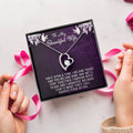 Forever Love Necklace For Wife With Free Message Card 1 Forever Love Necklace