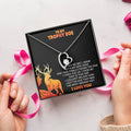Stepped Into Range Wedding Day Gift Her Hunting Gift For Her Gift For Girlfriend Gift For Fiance Valentines Day Gift Forever Love Necklace
