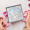 To My Boyfriend's Mom - Thank You For Sharing Your Son Forever Love Necklace