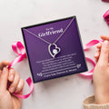 To My Girlfriend Love Will Last Forever Forever Love Necklace