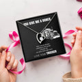 You Give Me A Heart Boner An Affection Erection Funny & Sarcastic Love For Her ♥ Mature Gag Gift For Truck Drivers Wife 1 Forever Love Necklace