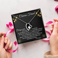 Crăciun Fericit Draga Meacadou Pentru Iubită Sau Soție 1 Forever Love Necklace