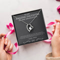 To My Amazing Daughter On Her Graduation From Mom Necklace Graduation Gift For Daughter Graduation Necklace Senior Class Congratulations Forever Love Necklace