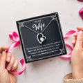 To My Wife 4 Forever Love Necklace