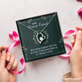 To My Forever Friend We're Always Together Necklace 1 Forever Love Necklace