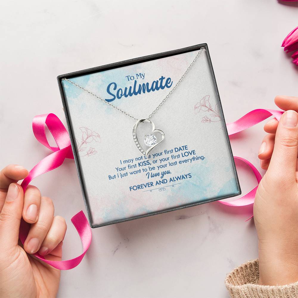 To My Soulmate 1 Forever Love Necklace