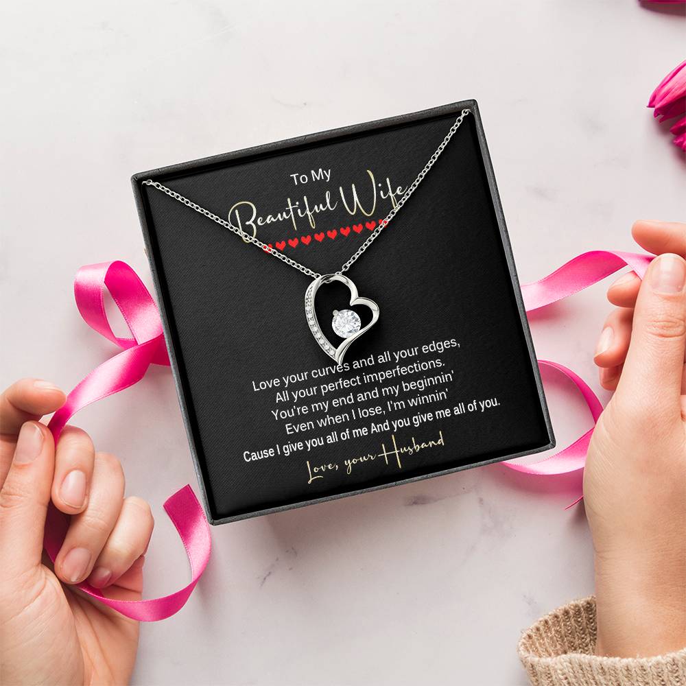Perfect Gift For Wife Forever Love Necklace