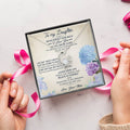 To My Daughter I Love You Anniversary Lovingly Mom Birthday Gift Daughter Graduation Gift Grown Up Daughter Daughter Birthday Forever Love Necklace