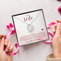 To My Wife If Had My Life To Live All Over Again Necklace 1 Forever Love Necklace