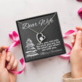 Merry Christmas Necklace Forever Love Necklace