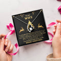 To My Wife Christmas Forever Love Necklace