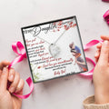 To My Daughter Necklace Gifts Dragonfly Necklace Father Daughter Necklace Father To Daughter Birthday Gift Gifts To Daughter From Dad Forever Love Necklace