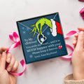 To My Girlfriend You Stole My Heart Necklace Forever Love Necklace