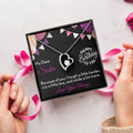 My Dear Sister Happy Birthday 925 Sterling Silver Pendant 1 Forever Love Necklace