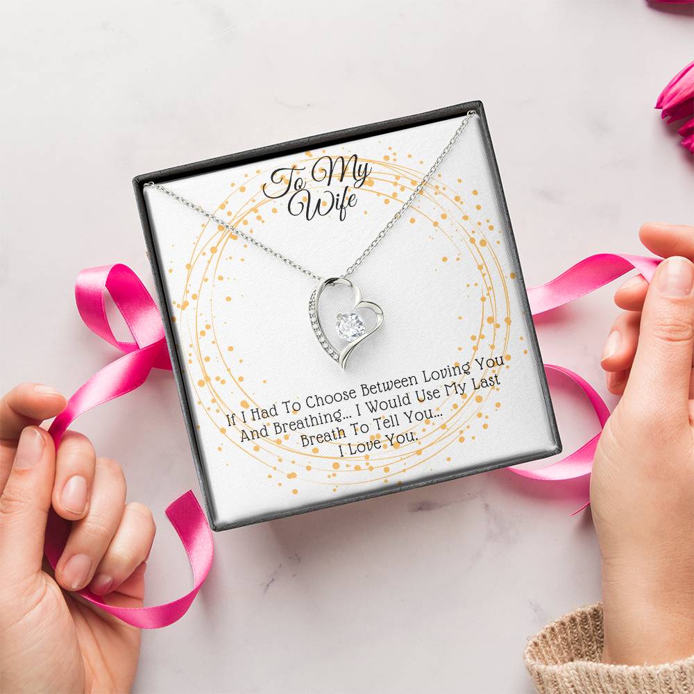 Forever Love Necklace Gift For Wife 1 Forever Love Necklace
