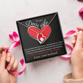 Dear Wife Loved More Than You Know Premium Necklace 1 Forever Love Necklace