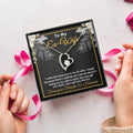 To My Exwife Funny Gift For Exwife Exwife Birthday Christmas Jewelry Gifts Forever Love Necklace