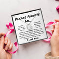 Sorry Forgive Me Apology Necklace 1 Forever Love Necklace