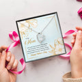 Mother Necklace Customize Gift💓 Mother's Day Gift Alluring Necklace Forever Love Necklace