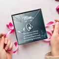Mom Your Life Was A Blessing - Forever Love Necklace Forever Love Necklace