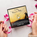 To My Gorgeous Wife - Gift From Husband - 925 Sterling Silver Pendant Forever Love Necklace