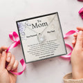 Mom You Passed The Test From Your Golden Child Necklace 1 Forever Love Necklace