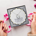 Happy Anniversary Mom Daughter Necklace Daughter Birthday Gift Daughter Graduation Gift Forever Love Necklace