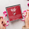 Forever Love Necklace And Message Card For Wife Forever Love Necklace