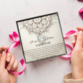 Maid Of Honor Gift Necklace Maid Of Honor Wedding Gift Customize Maid Of Honor Giftforever Love Necklace For Maid Of Honor Wedding Day Forever Love Necklace