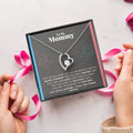 Mommy Necklace New Mom Mother's Day Gift First Time Mom Gift New Mom Gift Jewelry Gift For New Mom Necklace Forever Love Necklace