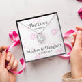 The Love Between Mother & Daughter Is Forever - Silver Forever Love Necklace