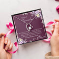 To My Grandma Forever Love Necklace