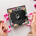 Mom To Daughter Gift Daughter Birthday Gift Daughter Jewelry Daughter Necklace Forever Love Necklace