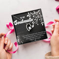 To My Soulmate Necklace Necklace For Girlfriend From Boyfriend My Soulmate Wedding Gift Girlfriend Necklace Gift Girlfriend Jewelry Forever Love Necklace