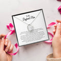 To My Boyfriend's Mom Boyfriend's Mom Gift To My Boyfriends Mom Gift Mother's Day Gift Birthday Gift Thank You Or Just Because Forever Love Necklace