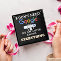 The Perfect Gift For Smart Daughters Forever Love Necklace