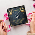 Gift For Grandma Grandma Necklace Love Necklace Nana Mama Christmas Gift For Her Forever Love Necklace