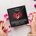To My Beautiful Mother Forever Love Necklace