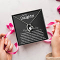 To My Daughter Beautiful Chapters Forever Love Necklace Daughter Necklace Gift For Daughter Xmas Christmas Daughter Gift From Mom 5 Forever Love Necklace