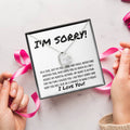 Sorry Apology Forever Love Necklace Forever Love Necklace