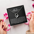 To My Mum Necklace Mother's Day Best Gift For Mum Forever Love Necklace